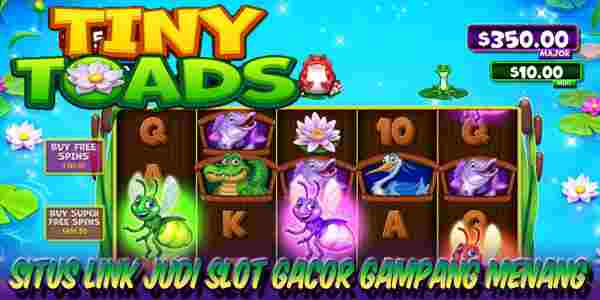 Link Judi Slot Gacor Gampang Menang Terbaik Resmi Terpercaya Tiny Toads